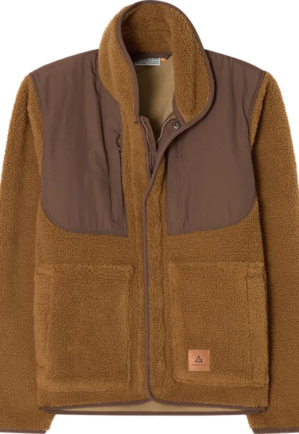 Garphyttan Men's Kodiak Pile Jacket Tobacco