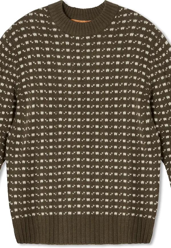 Garphyttan Women's Fisherman Sweater Brown