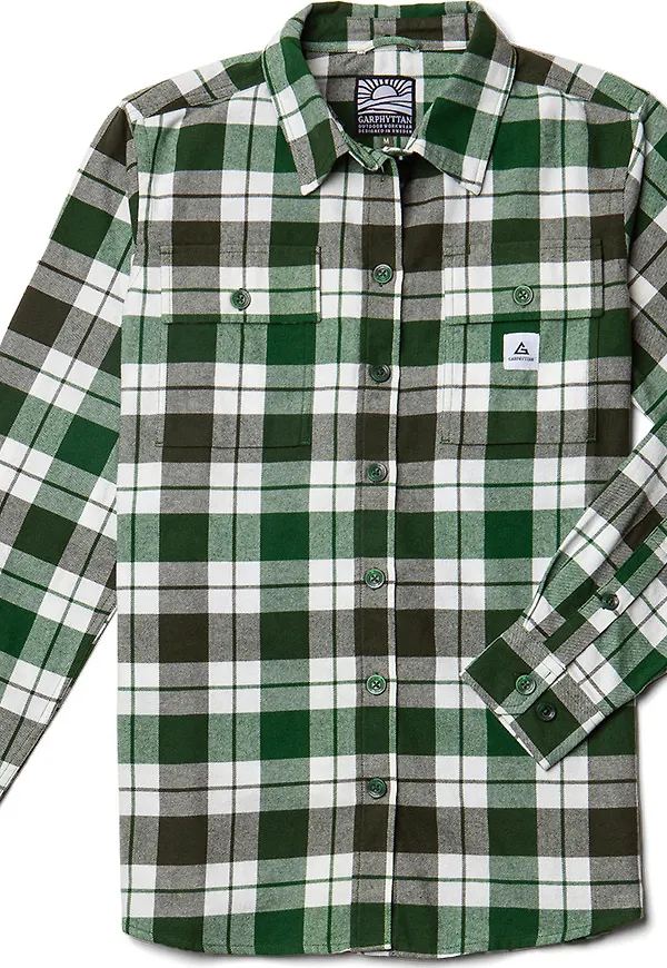 Garphyttan Women's Garden Flanell Dark-Green Comb