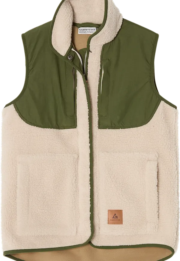 Garphyttan Women's Kodiak Pile Vest Beige