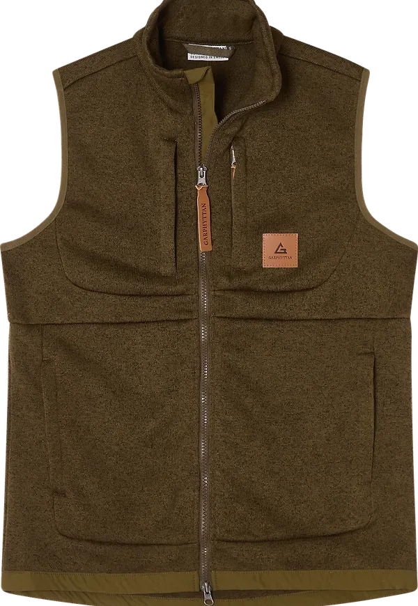 Garphyttan Women's Valdez Flatfleece Vest Brown Melange