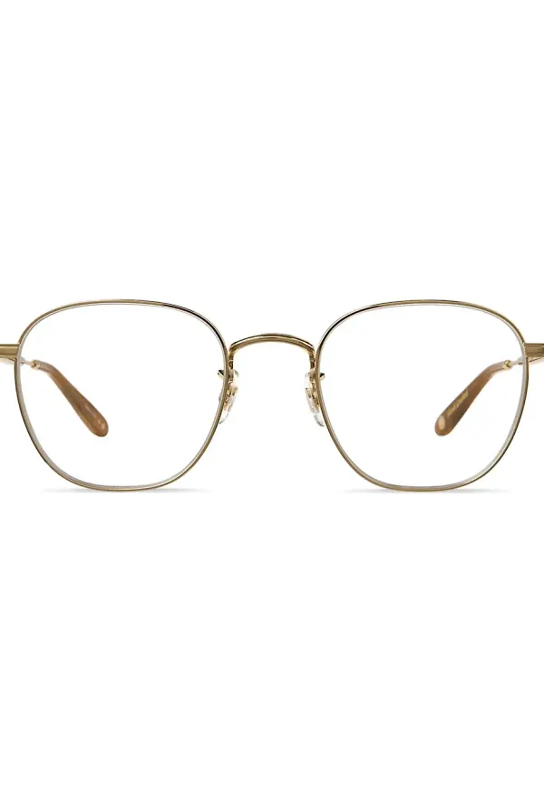 Garrett Leight Grant M glasögon - Guldfärgad