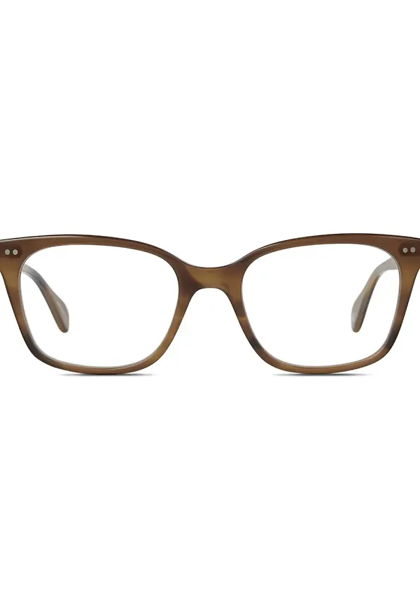 Garrett Leight Monarch glasögon - Brun