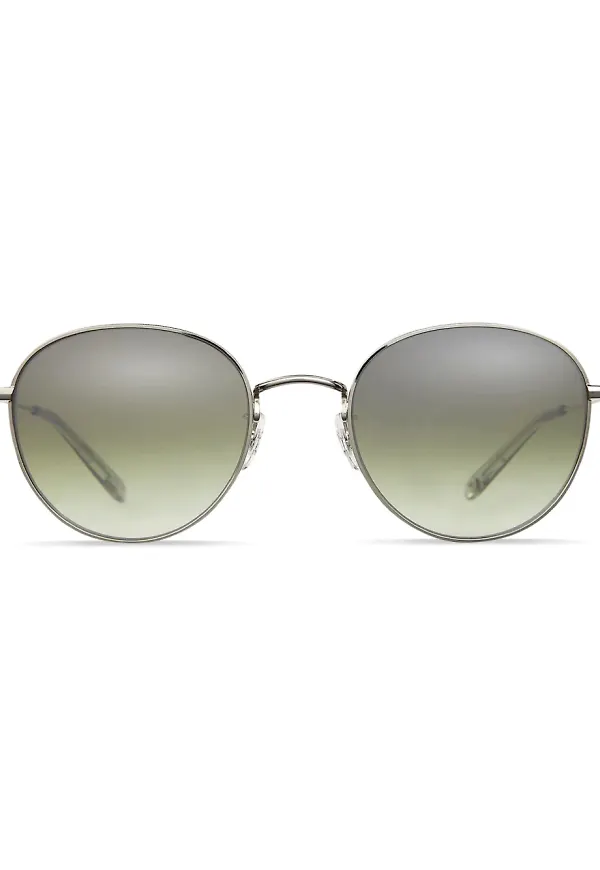 Garrett Leight Paloma solglasögon - Silverfärgad
