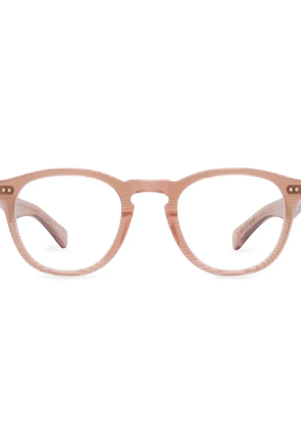Garrett Leight runda glasögon - Rosa