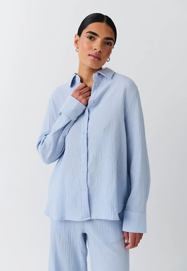 Gauze shirt