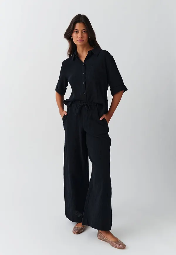 Gauze trousers