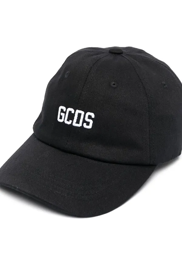 GCDS basebollkeps med logotyp - Svart