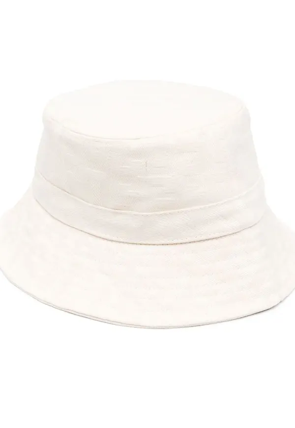 Gcds Kids fiskehatt med monogram - Neutral
