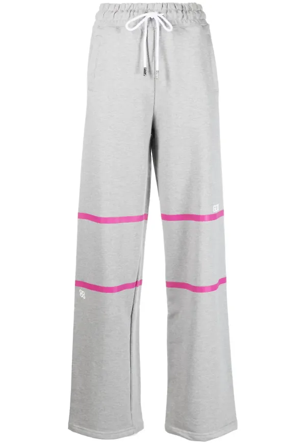 GCDS trackpants med dragsko - Grå