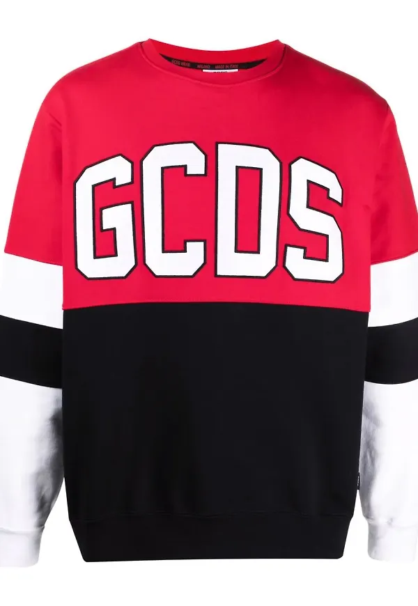 Gcds tröja med färgblock - Röd