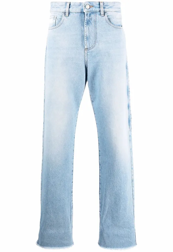 Gcds wide leg-jeans - Blå
