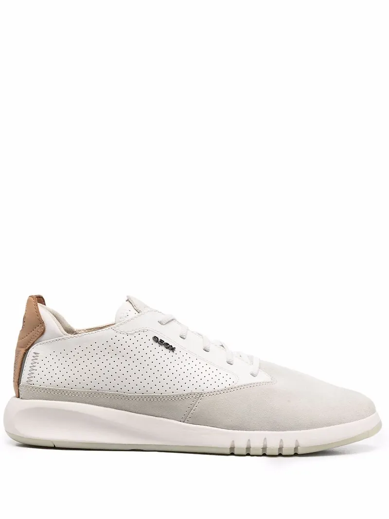 Geox Aetantis låga sneakers - Vit