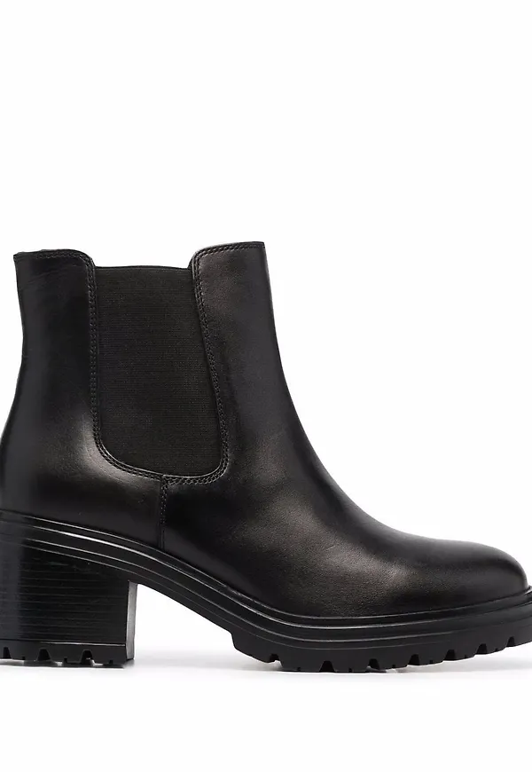 Geox Chelsea-boots med klack - Svart