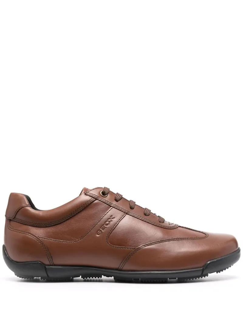 Geox Edgware A låga sneakers - Brun