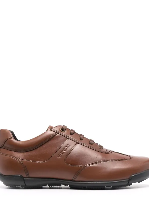 Geox Edgware A låga sneakers - Brun