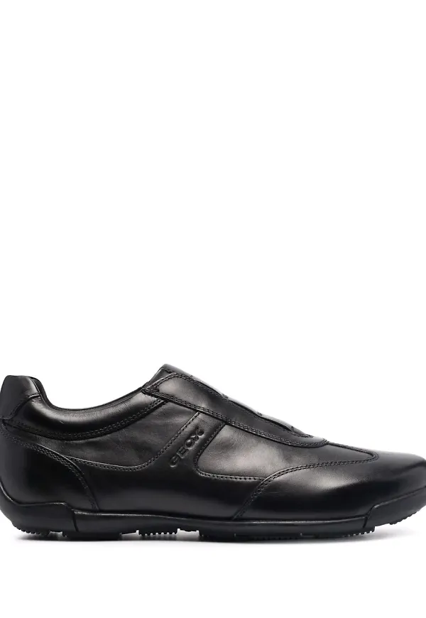 Geox Egare slip on-sneakers - Svart