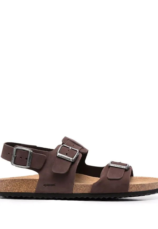 Geox Ghita sandaler med läder - Brun