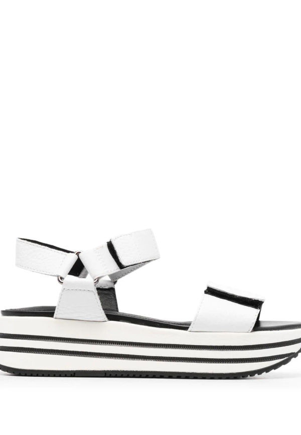 Geox Kency sandaler med öppen tå - Vit