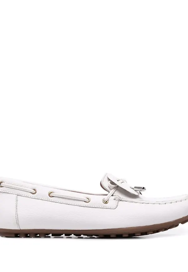 Geox loafers med snörning - Vit