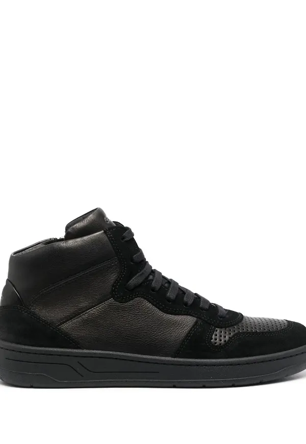 Geox Megnete höga sneakers - Svart