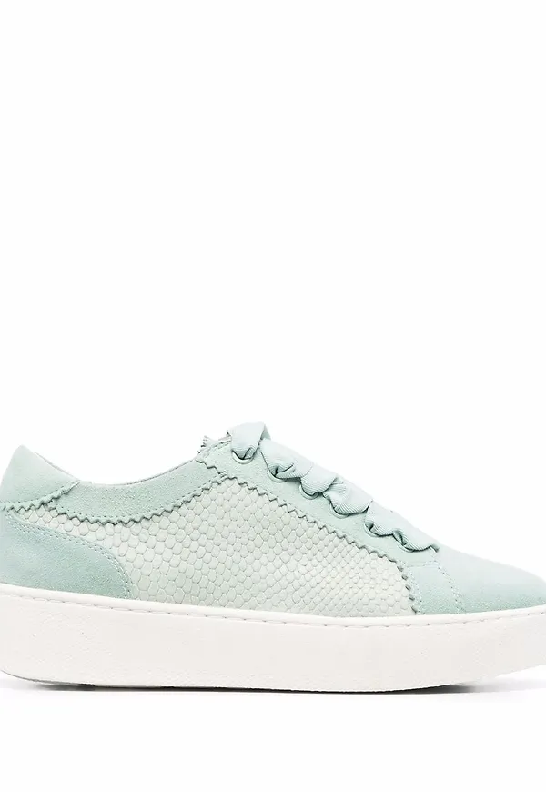 Geox ormskinnsmönstrade sneakers - Blå