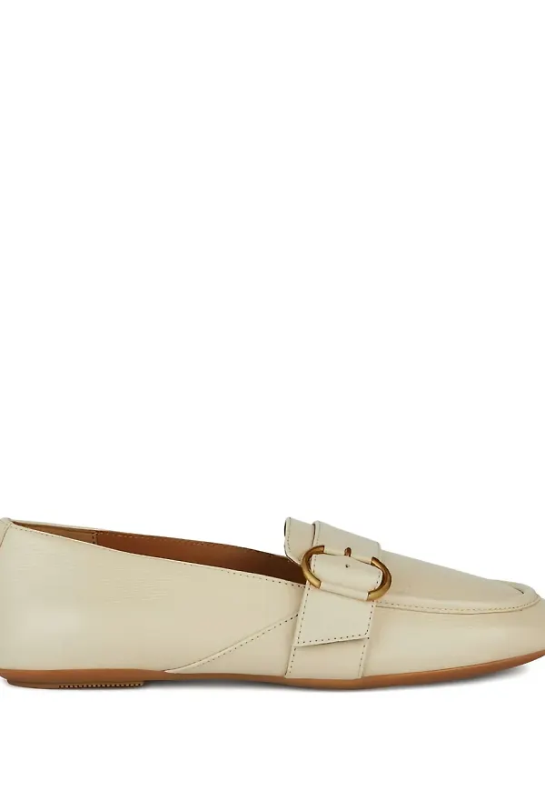 Geox Palmaria loafers med spänne - Neutral