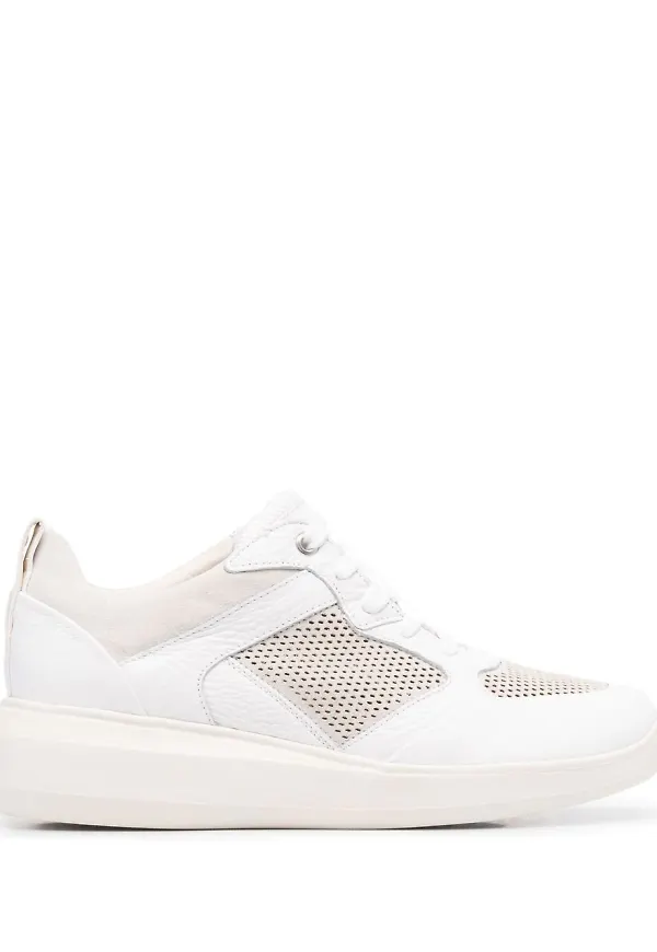 Geox Rubidia låga sneakers - Vit