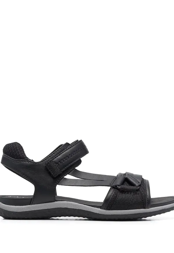 Geox sandaler med kardborreband - Svart