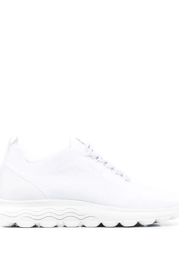 Geox sneakers i strumpdesign - Vit
