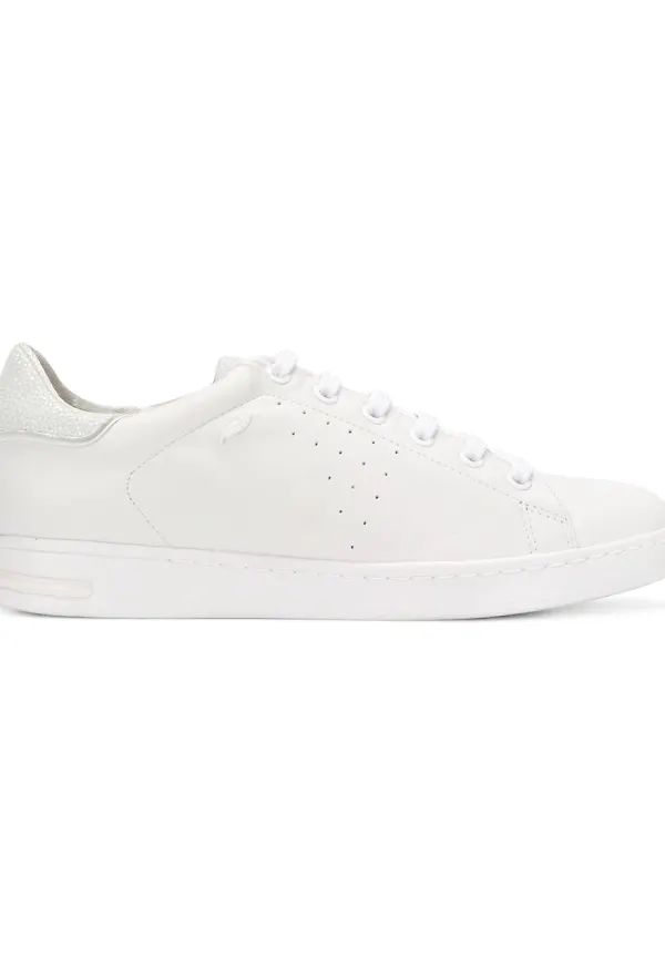 Geox sneakers med snörning - Vit