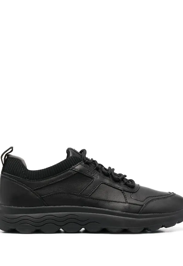 Geox Spherica låga sneakers - Svart