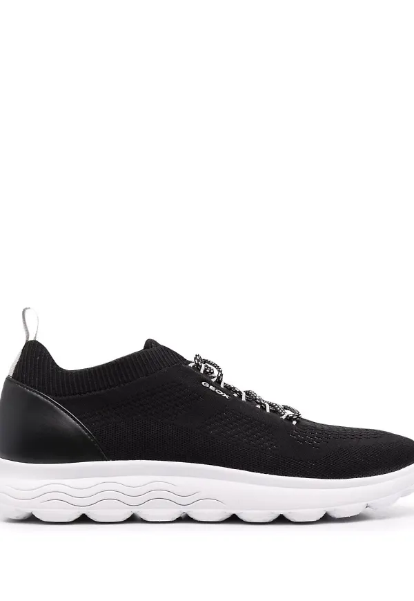 Geox Spherica låga sneakers - Svart