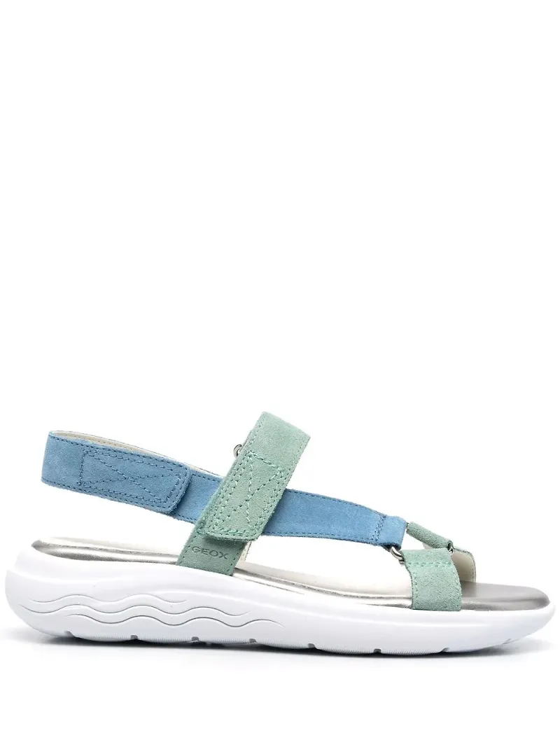 Geox Spherica sandaler med kardborreband - Blå