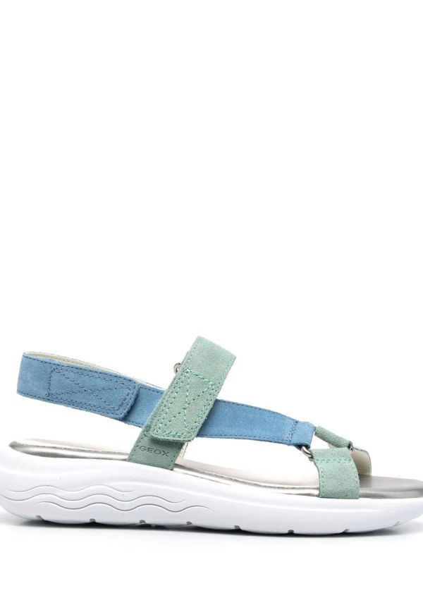 Geox Spherica sandaler med kardborreband - Blå