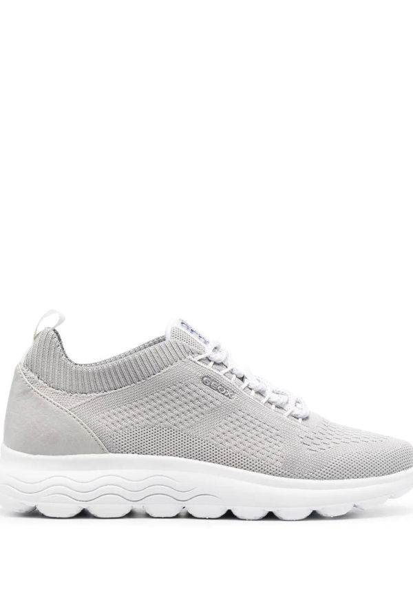 Geox Spherica stickade sneakers - Grå