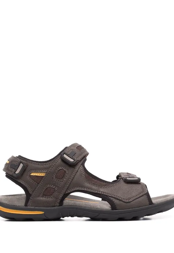 Geox Tevere platta sandaler - Brun