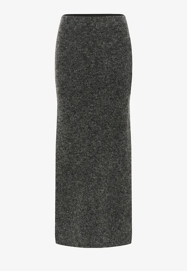 Gestuz - Kjol alphaGZ Long Skirt - Grå