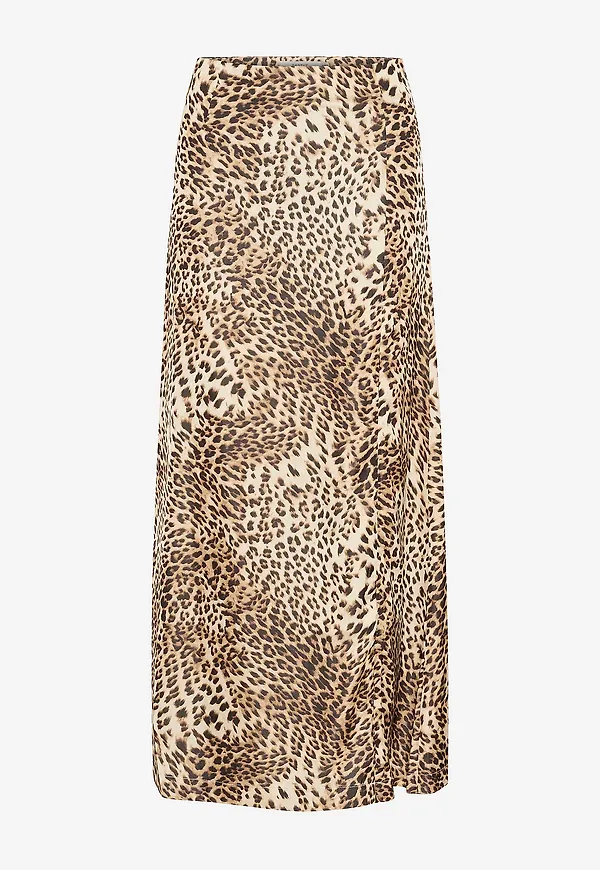 Gestuz - Maxikjol gzLeelo P HW Skirt - Beige