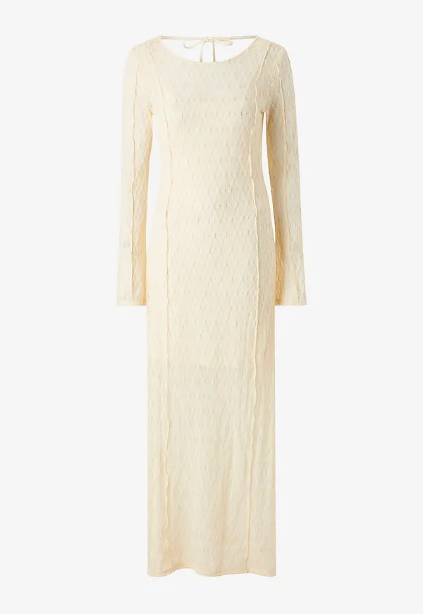 Gestuz - Maxiklänning Licagz Long Dress - Natur