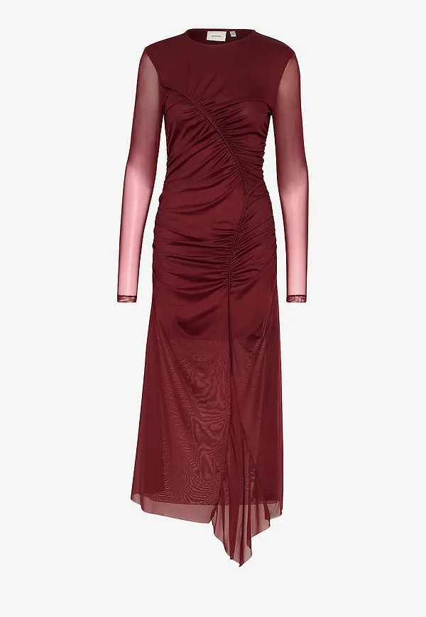 Gestuz - Maxiklänning MessiGZ ls Long Dress - Röd