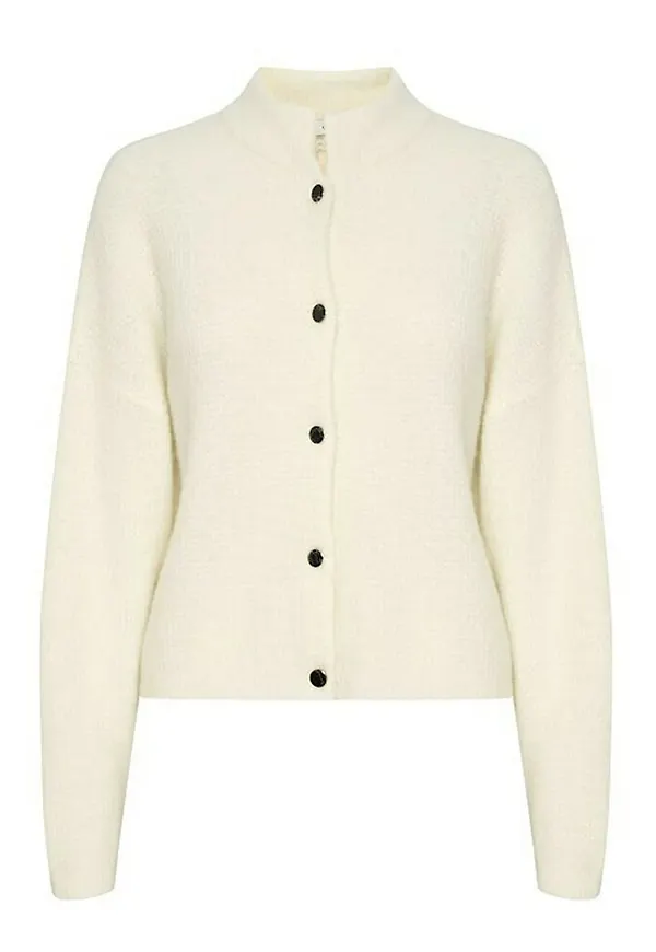 Gestuz Alphagz Short Cardigan Beige, Dam