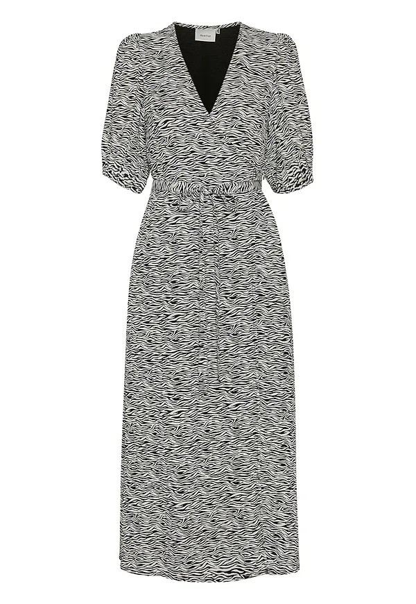 Gestuz DisGZ wrap dress Grå, Dam