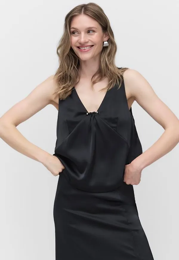 MQ Marqet Gestuz Gzjessie Top Toppar Black Dam 36