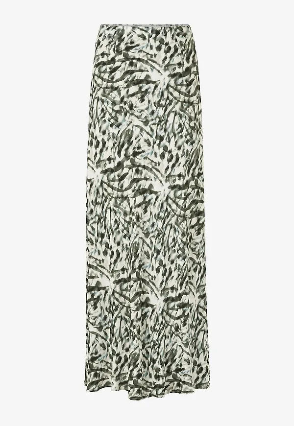 Gestuz - Kjol BlumiaGZ P HW Skirt - Grön