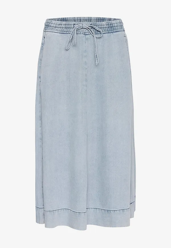 Gestuz - Kjol gzFelina Long Skirt - Blå