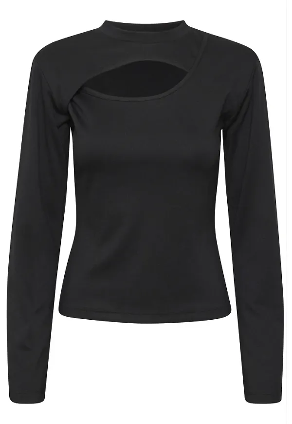 Gestuz Long Sleeve Tops Svart, Dam