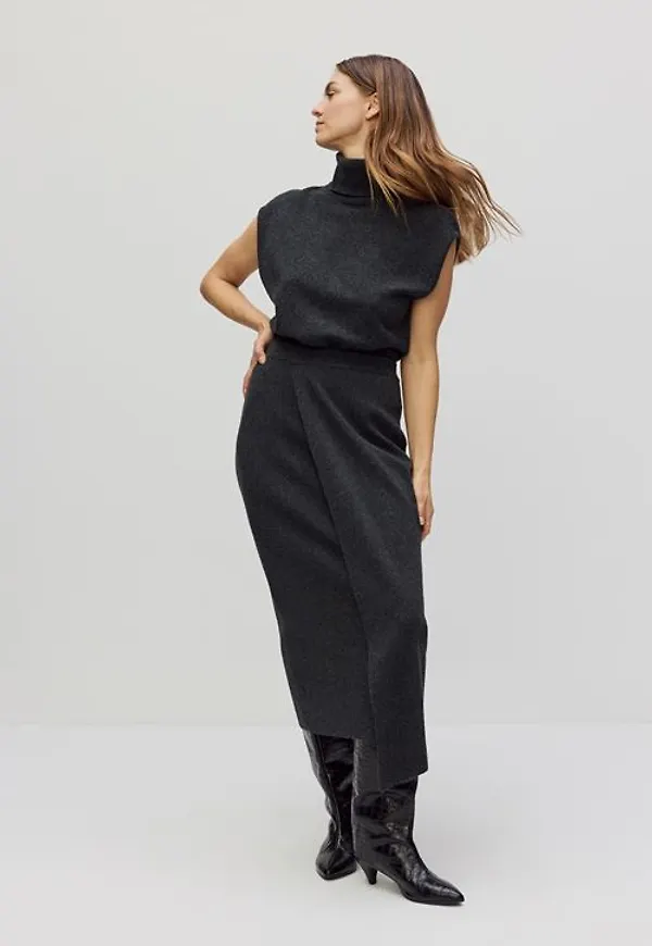 Gestuz Manzigz skirt Midikjol