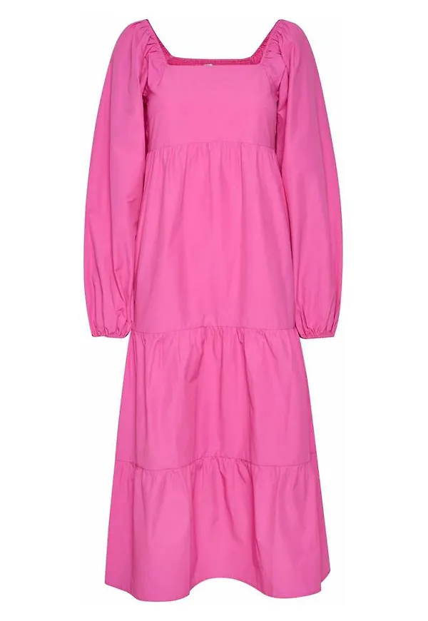 Gestuz Midi Dresses Rosa, Dam