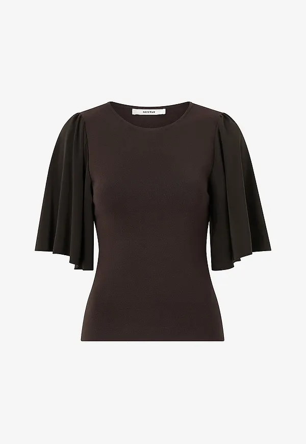 Gestuz - Topp gzSama Top - Brun